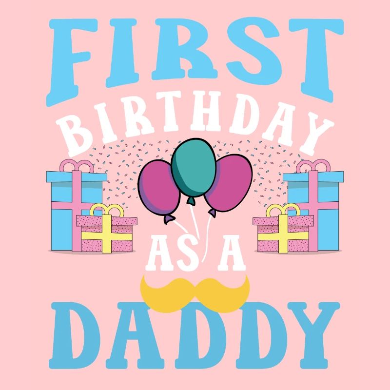 Erster Geburtstag Als Papi Vater Papa Party