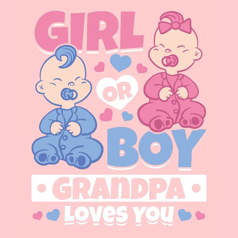 Mädchen oder Junge Opa liebt dich Schwangerschaft