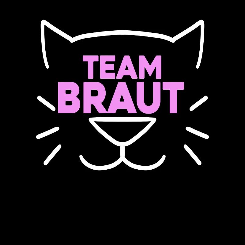 Team Braut Hochzeitsfeier Katze