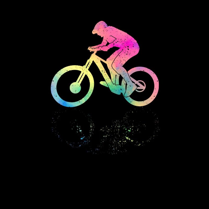 Réflexion VTT VTT Fun Cyclisme Équitation