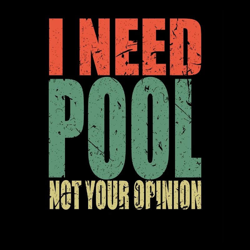 Pool Spruch lustig