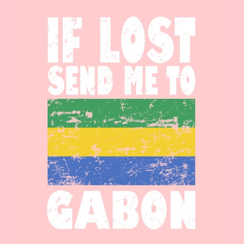 Gabun Flagge Spruch