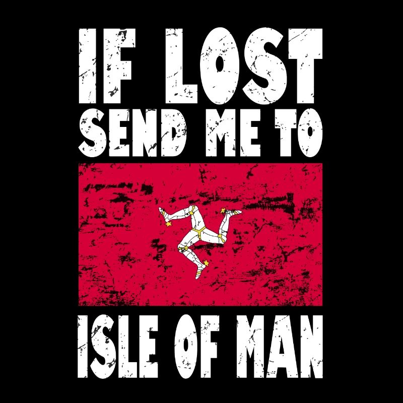 Drapeau de l’île de Man disant