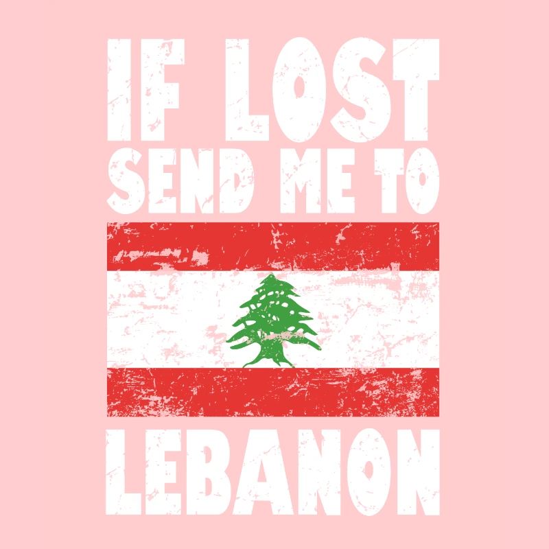 Libanon Flagge Spruch