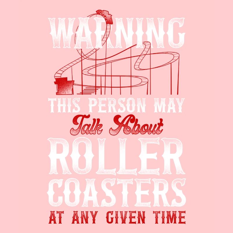 Roller Coaster Vintage Avertissement