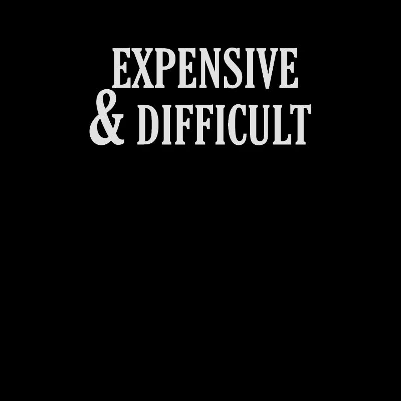 Coûteux Et Difficile