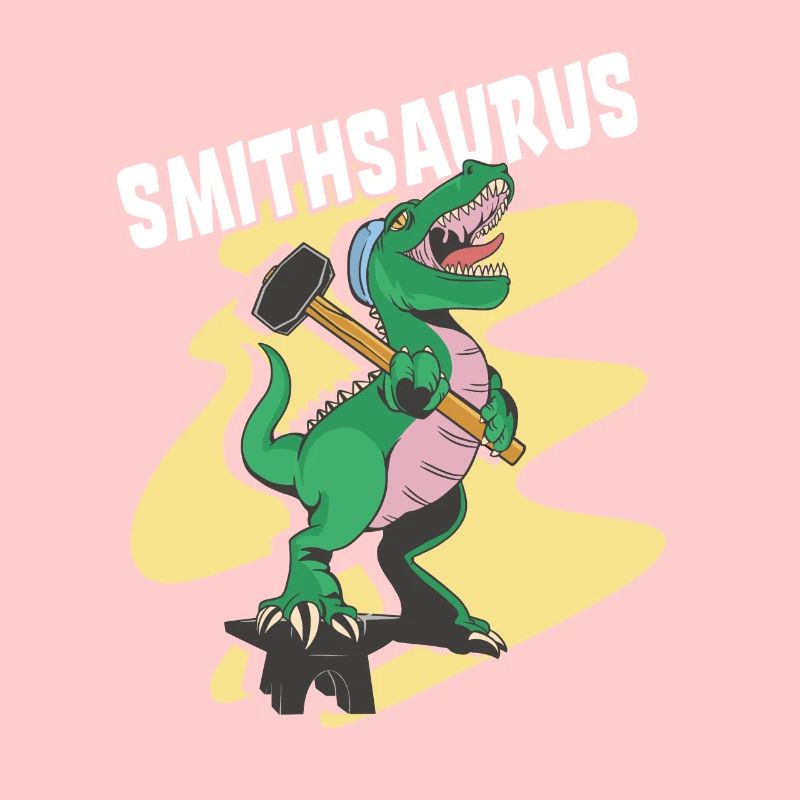 Schmied Dinosaurier Schmiedekunst saurus rex