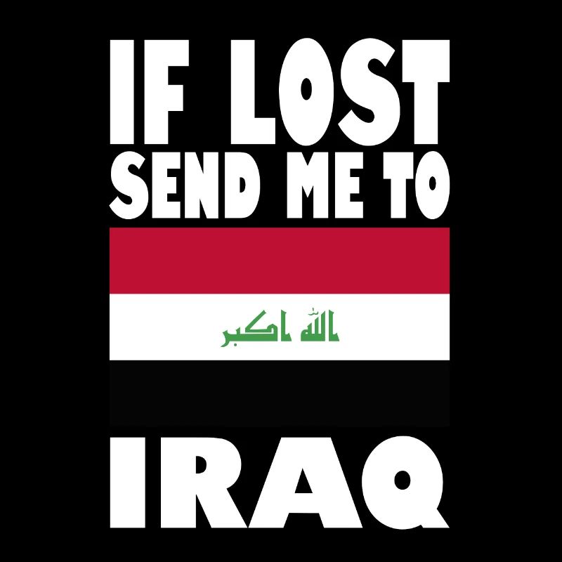 Irak Flagge Spruch