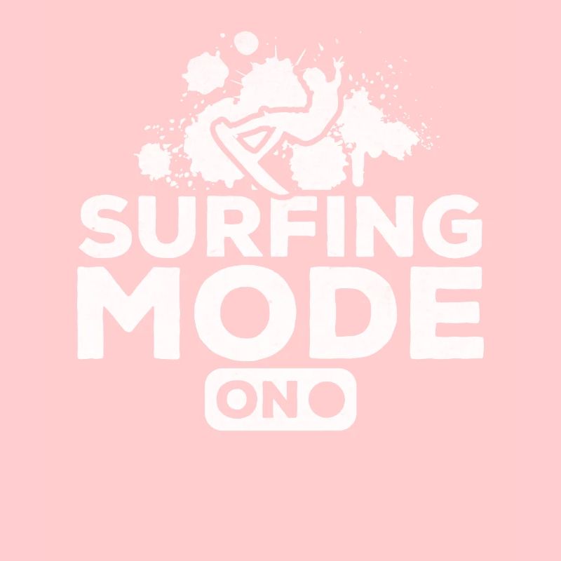 Mode surf surfeur d’eau sur surfeur de planche de surf