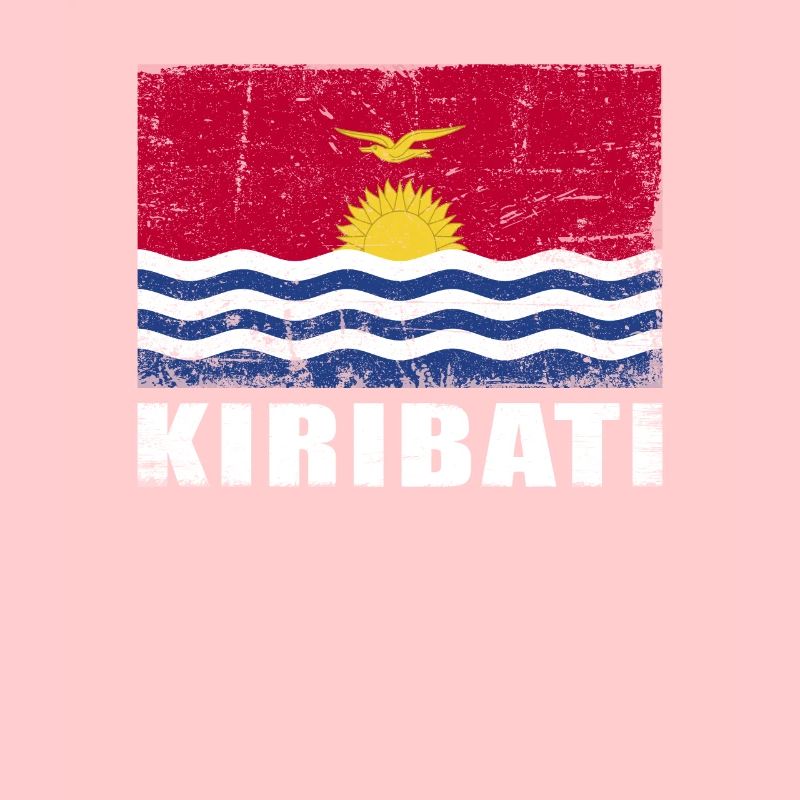 Kiribati Drapeau Grunge Kiribati Drapeau