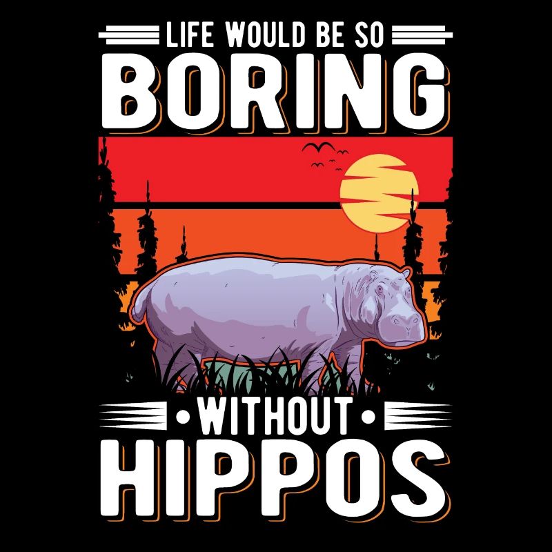 Hippo Gift Hippo Hippo Hippo