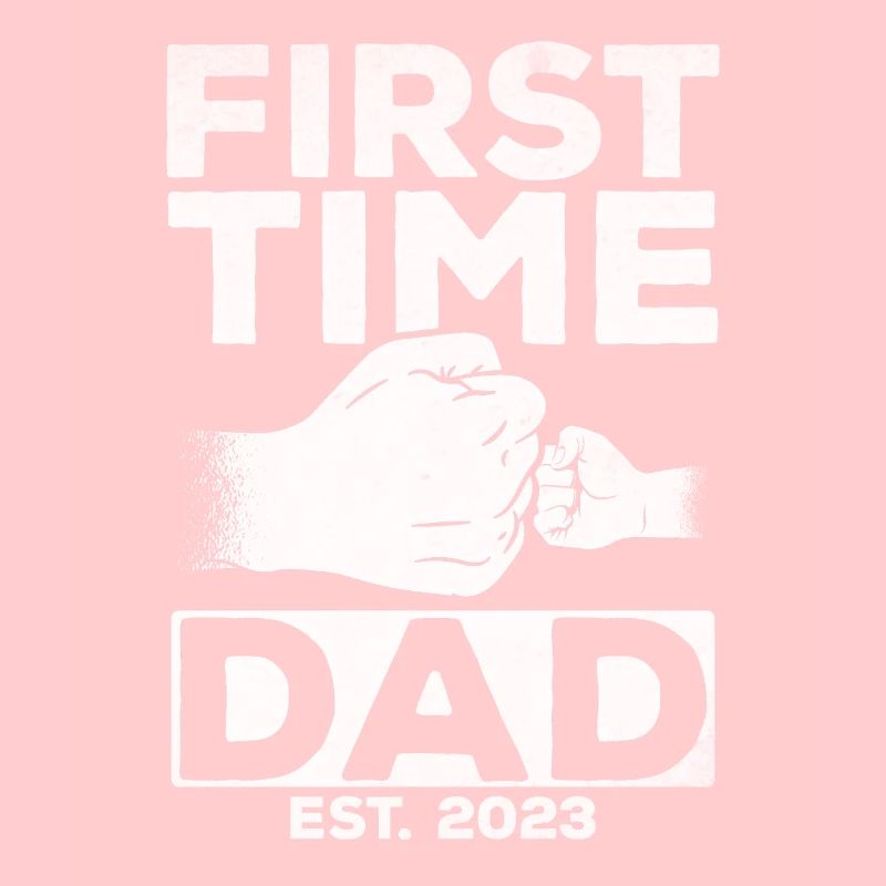 Zum ersten Mal Dad Est. 2023 Papa wird Vaterschaft