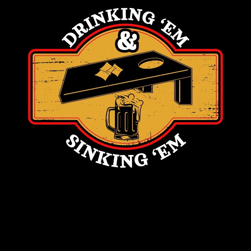 Cornhole, pouf, lancer de pouf