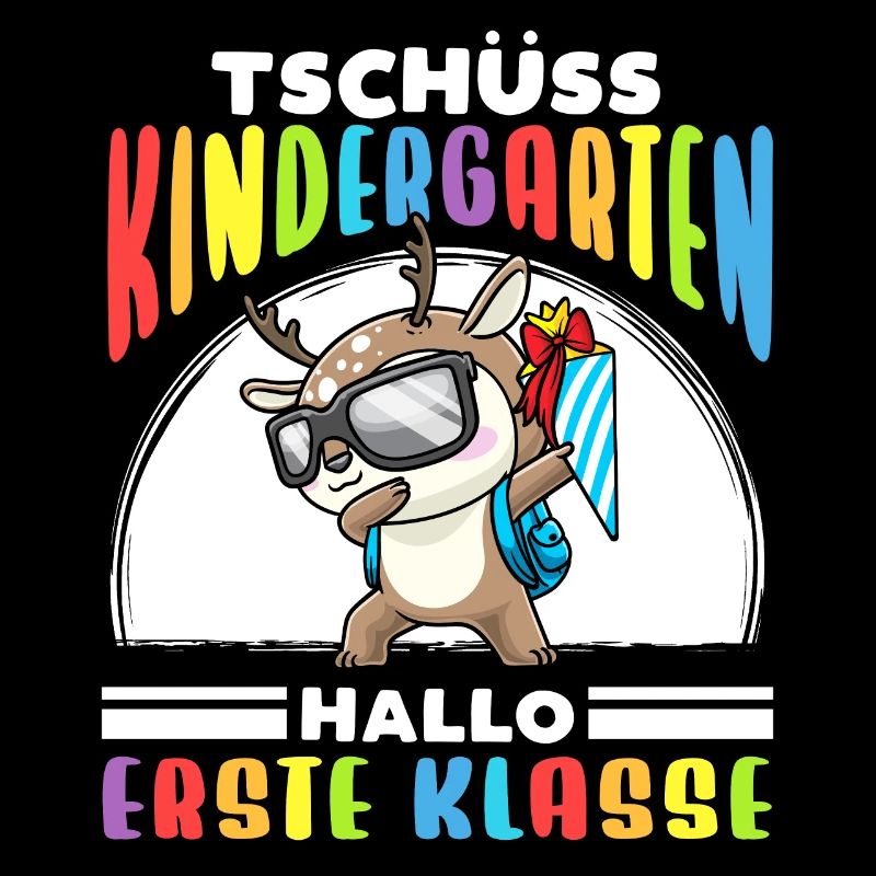 Schulkind Einschulung Reh