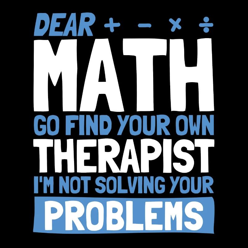 Math Mathématiques Sciences Math Cadeau