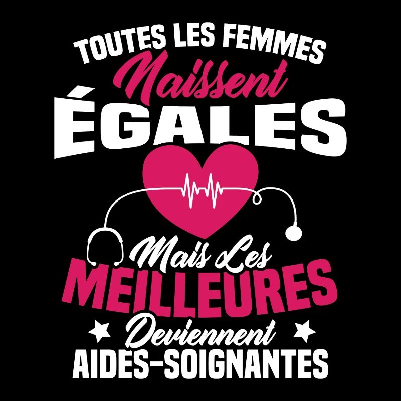 Les meilleures femmes deviennent aides-soignantes