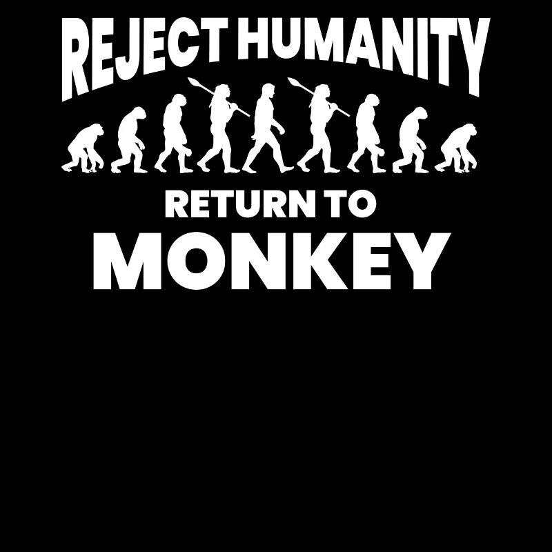 Refuser à l’humanité de retourner au singe