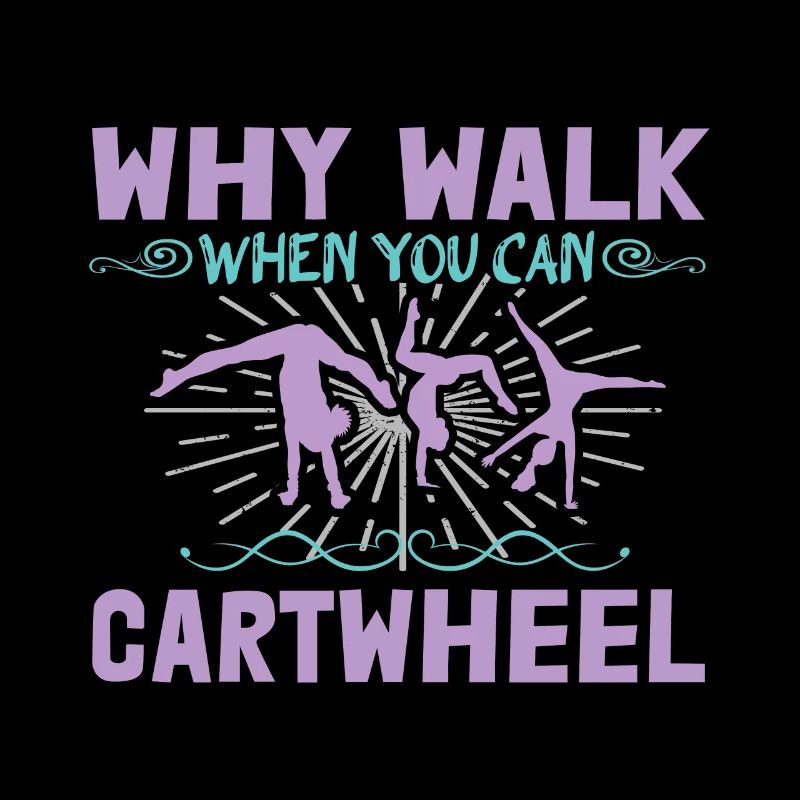 Why walk when you can do cycling acrobatics