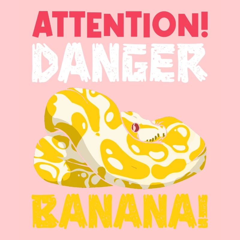Banana Ball Python Attention Banane dangereuse