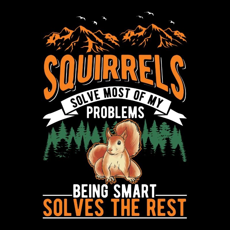 Eichhörnchen Geschenk Grauhörnchen Squirrel