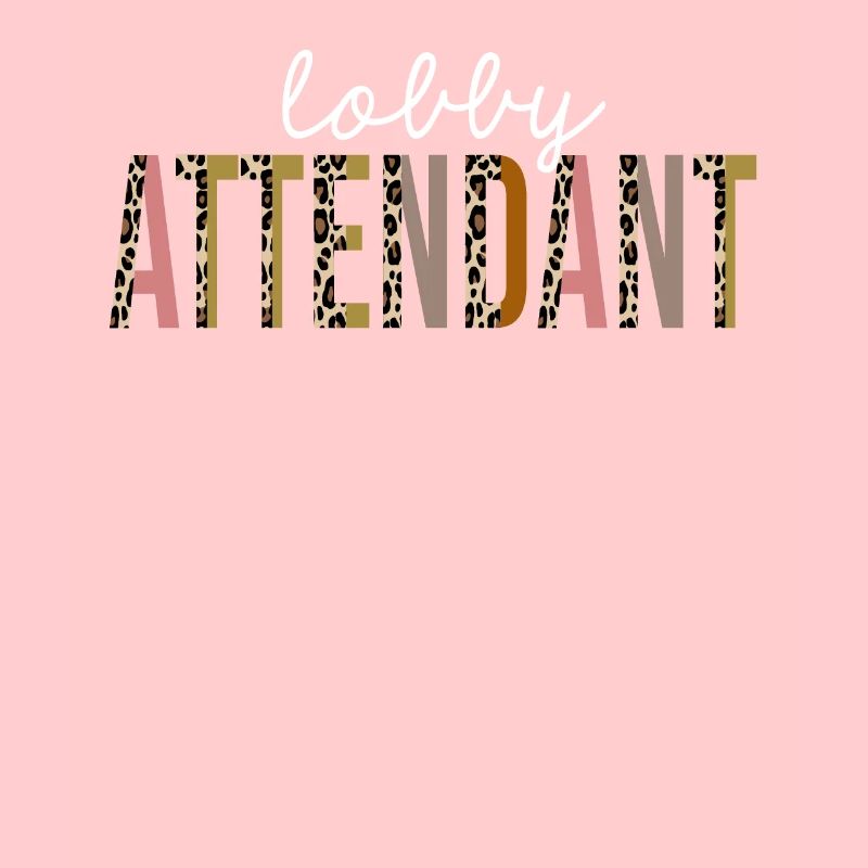 Cadeau drôle d'impression de léopard de préposé de hall