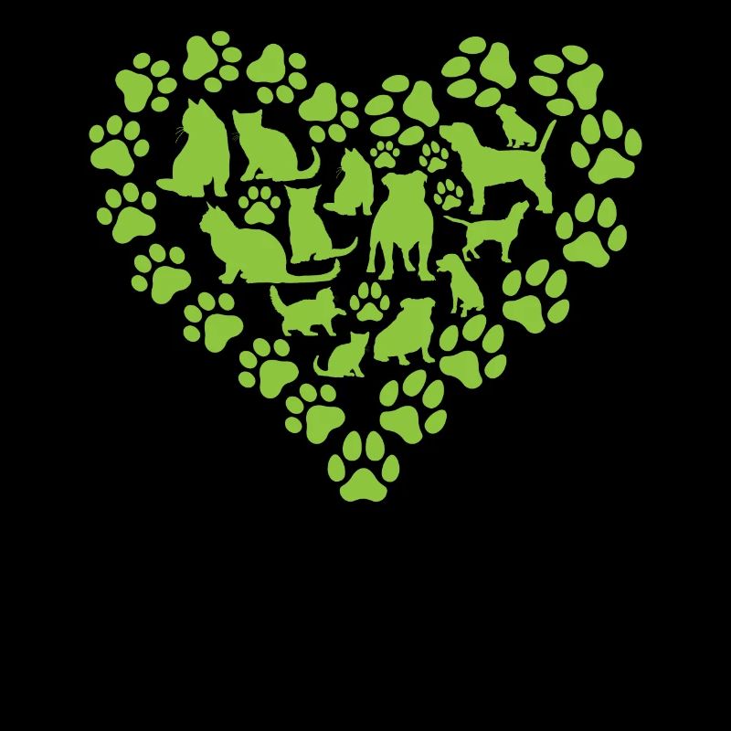 Propriétaire de chien Propriétaire de chat Mignon amour de chat