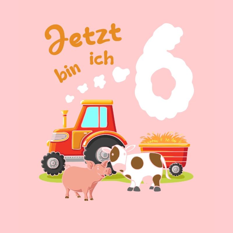 Ich bin 6 Jahre Traktor