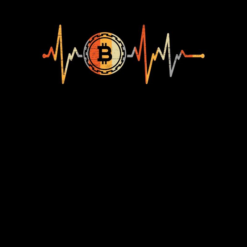 Herzschlag Bitcoin Puls BTC Kryptowährung