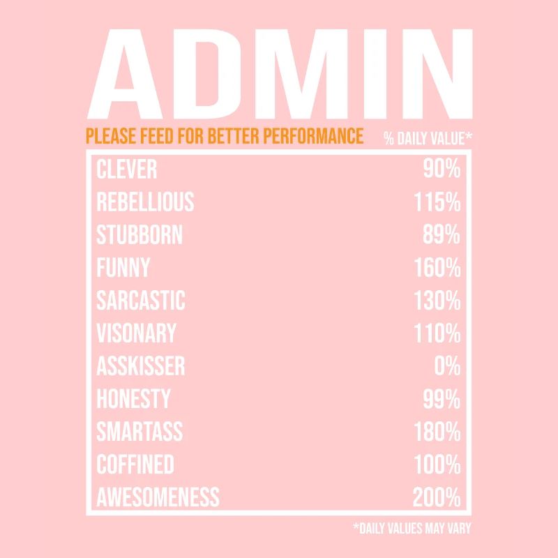 Admin Daily Funny Admin