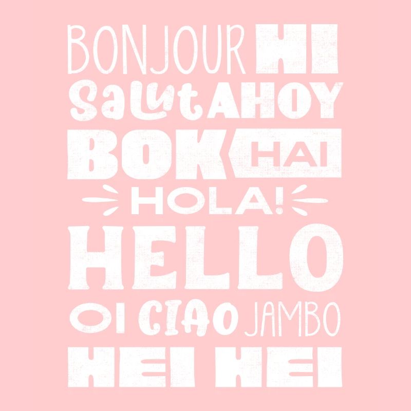 Word Hello Different Languages, Language Teacher