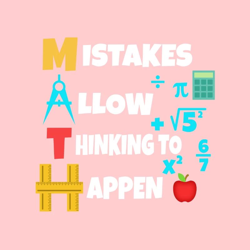 Dear math grow up and solve your own problems