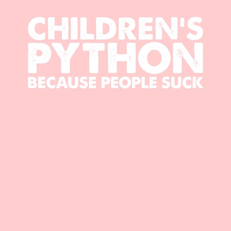 Les gens sucent le serpent python des enfants