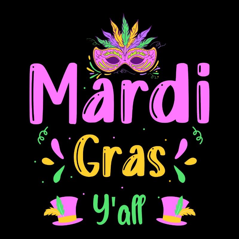 Masque de costume de Mardi Gras