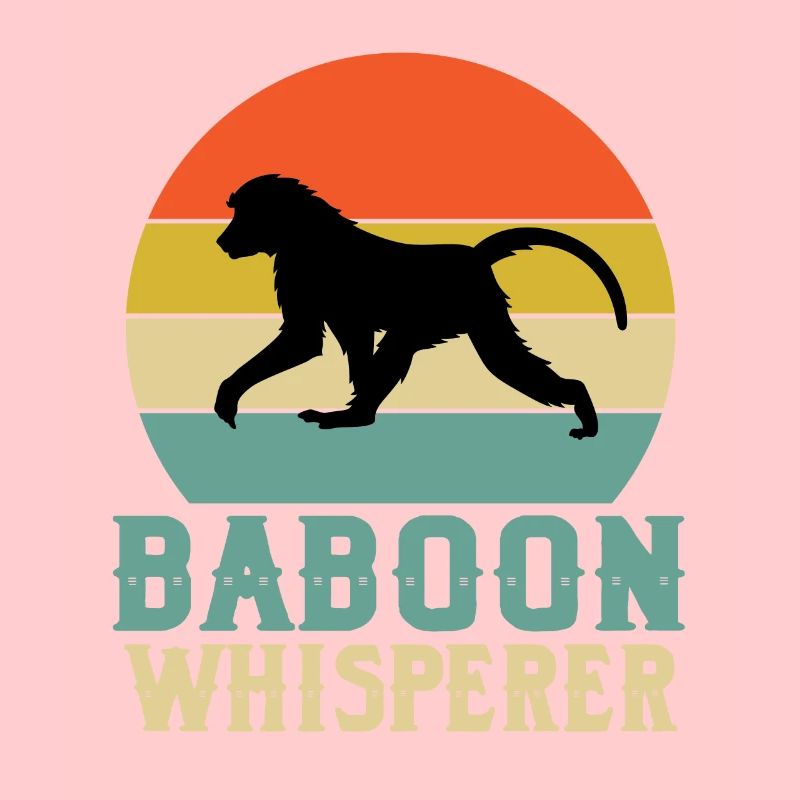 Baboon Whisperer Monkey Gift