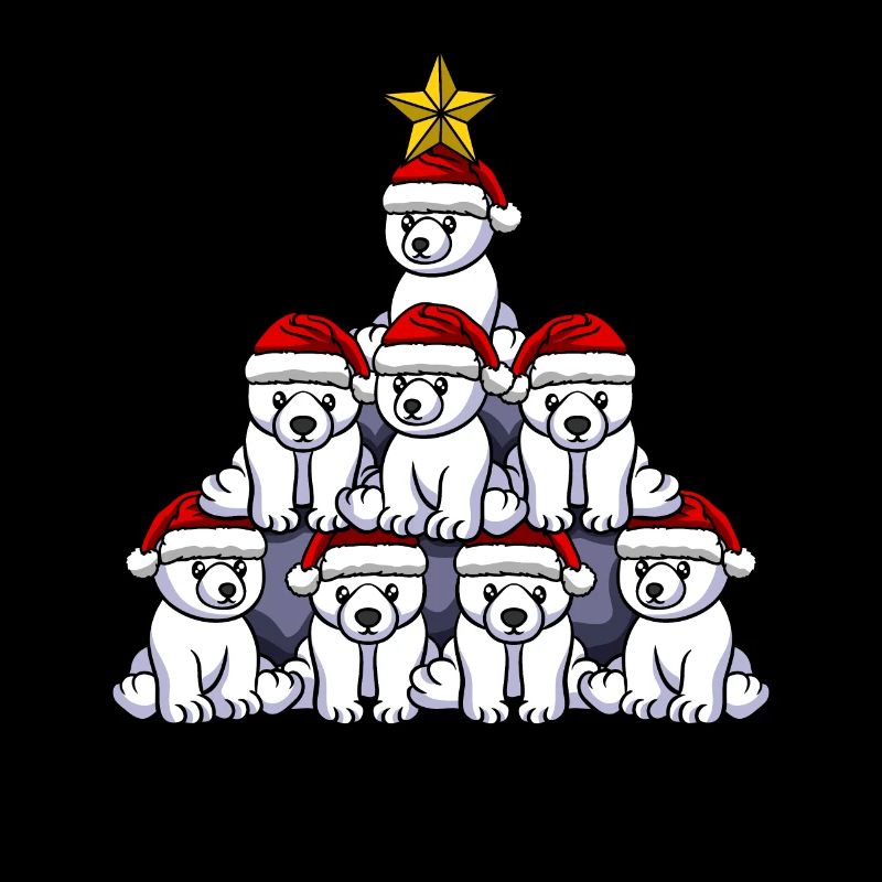 Polar Bear Christmas Tree