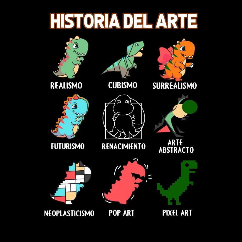 Kunstgeschichte Dinosaurier Spanisch