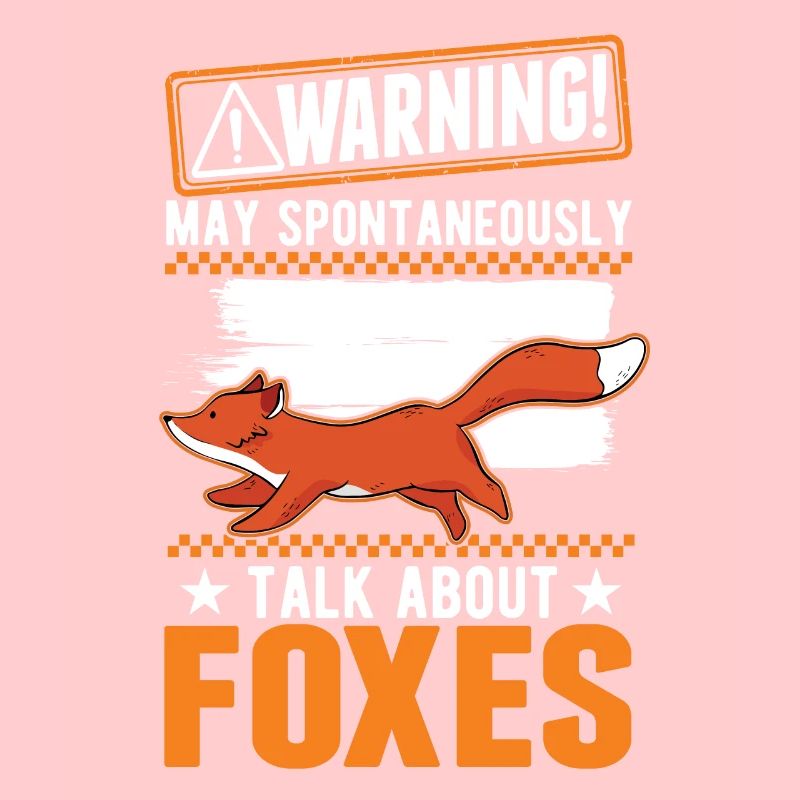 Avertissement Fox Gift Arctic Fox Redfucks