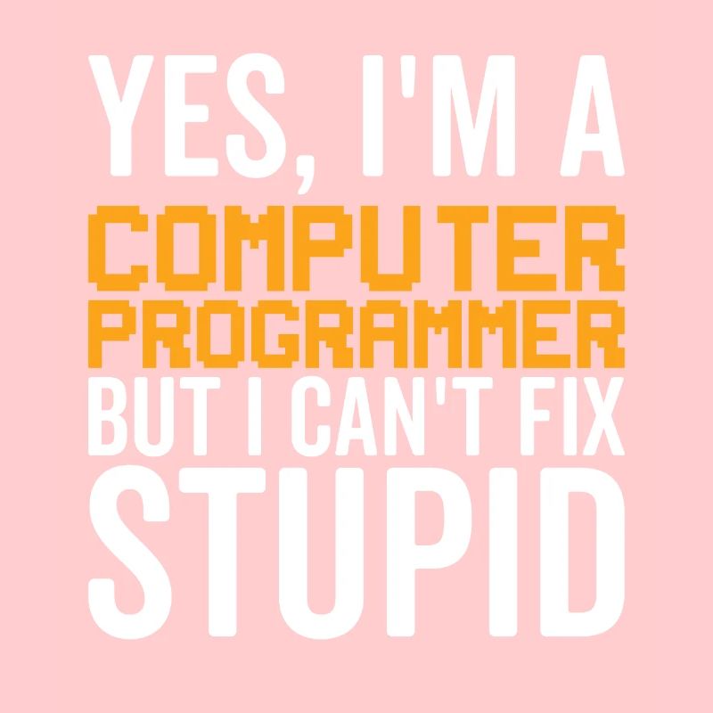 Dumm - Computerprogrammierer