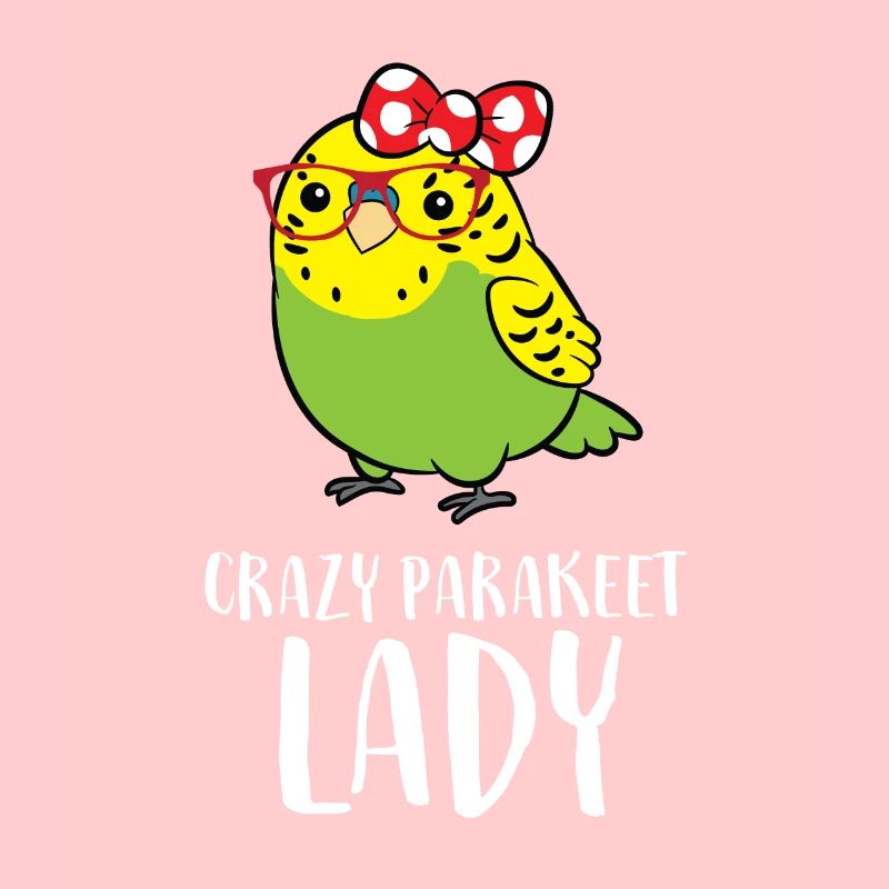 Dame perruche folle