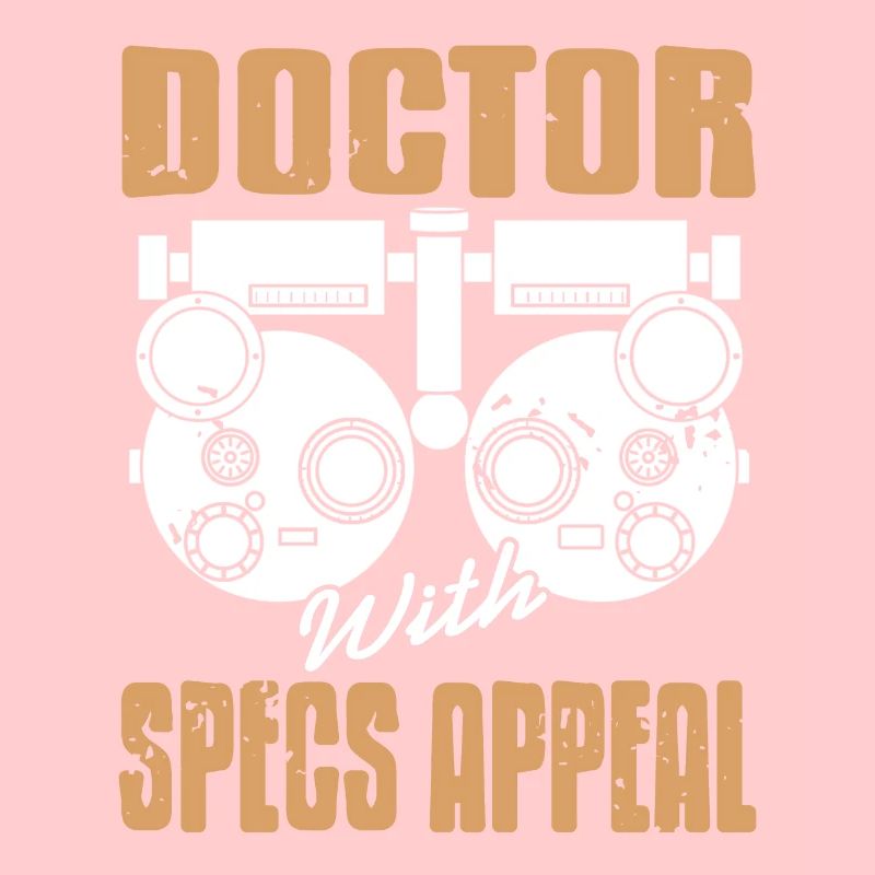 Médecin avec spécifications Appel Drôle Ophtalmologiste