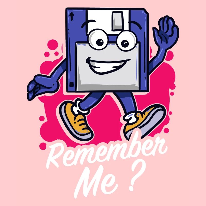 Programmeur Retro-diskette Disquette