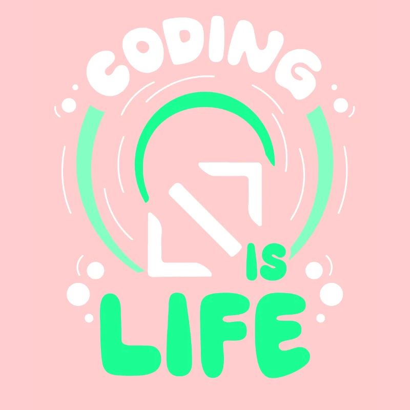 Coding Is Life Code Coder Programmer