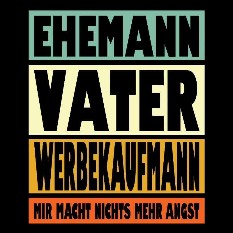 Werbekaufmann Vater Ehemann Held