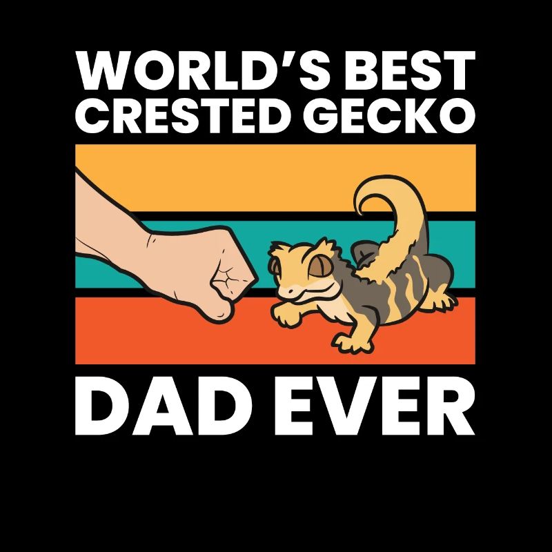 World's Best Crested Gecko Dad Ever