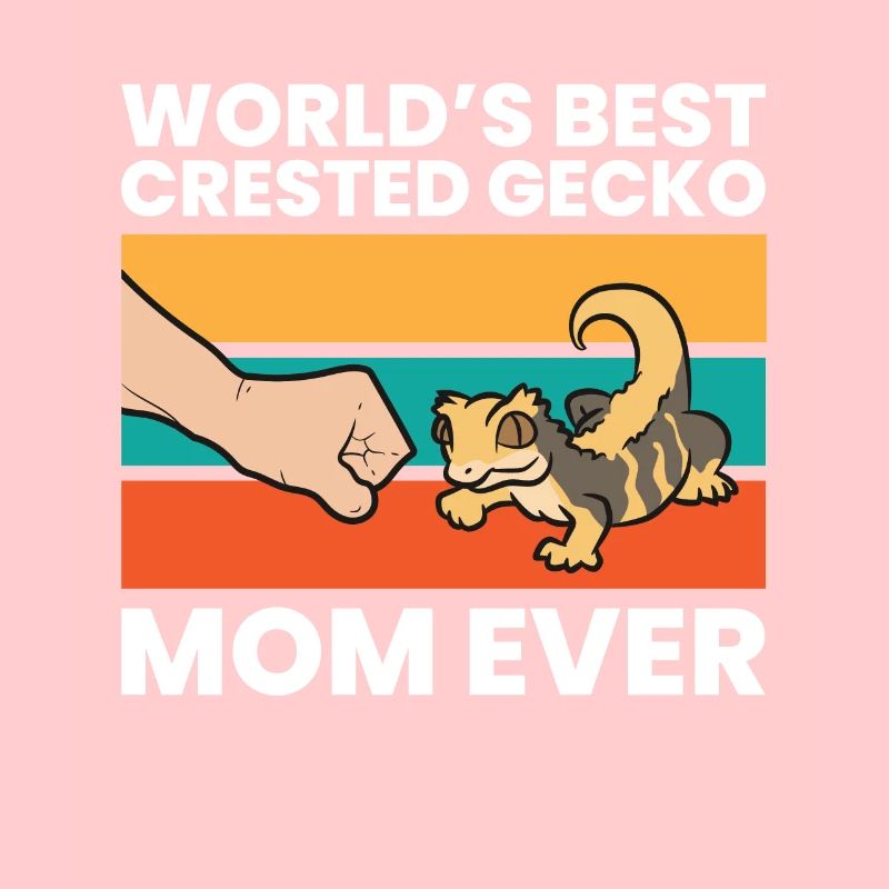 Die beste Schopfgecko-Mutter der Welt