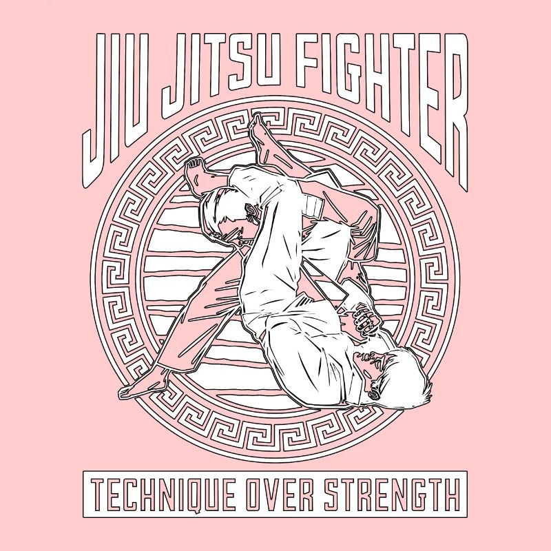 Technique de combat de Jiu Jitsu sur combattant de combat