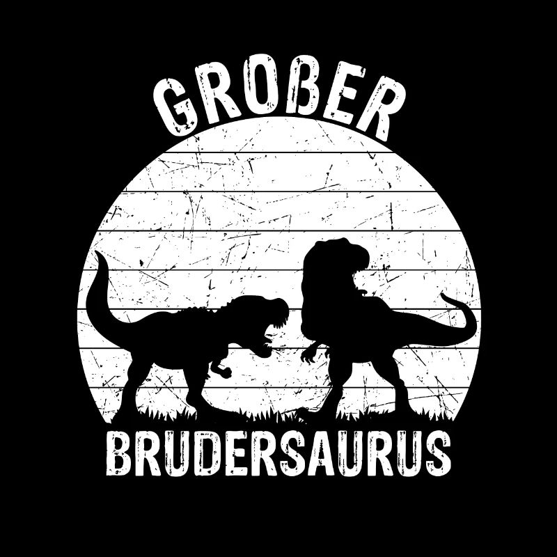 Großer Brudersaurus T-Rex Dino Geschenk Großer Bru