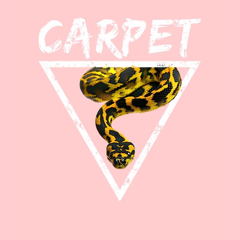 Tapis Python Geometric Snake Owner