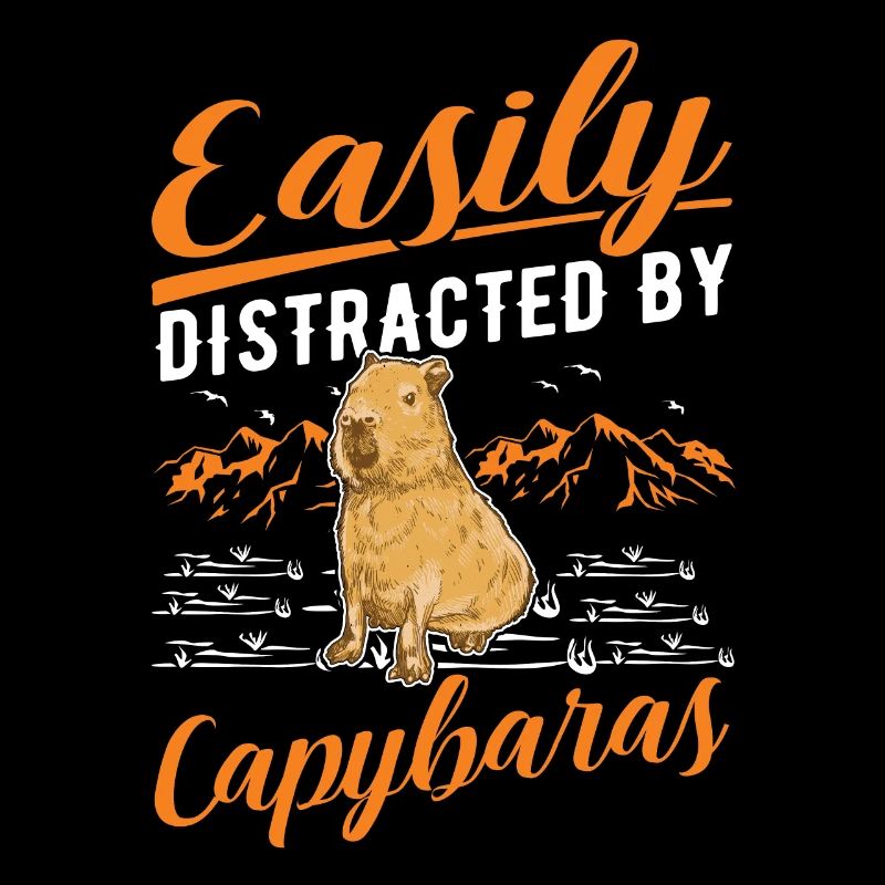 Easily distracted by Capybaras