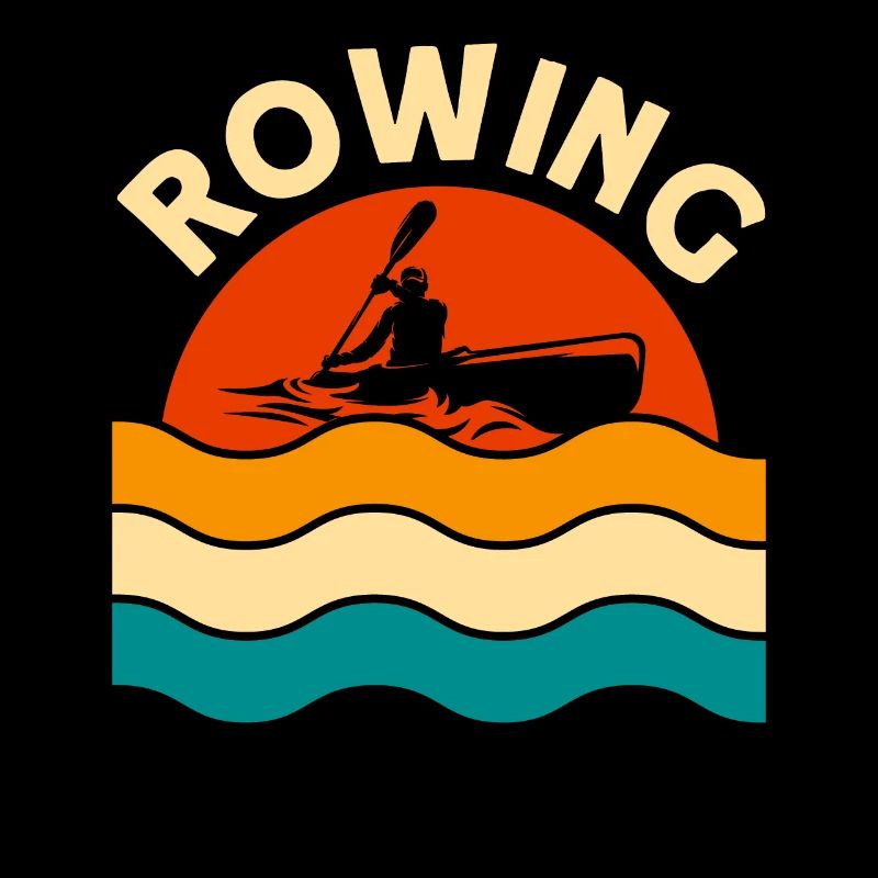 Cadeau d’aviron d’équipe rameurs